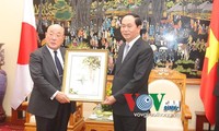 Menteri Tran Dai Quang menerima Penasehat senior Perdana Menteri Jepang